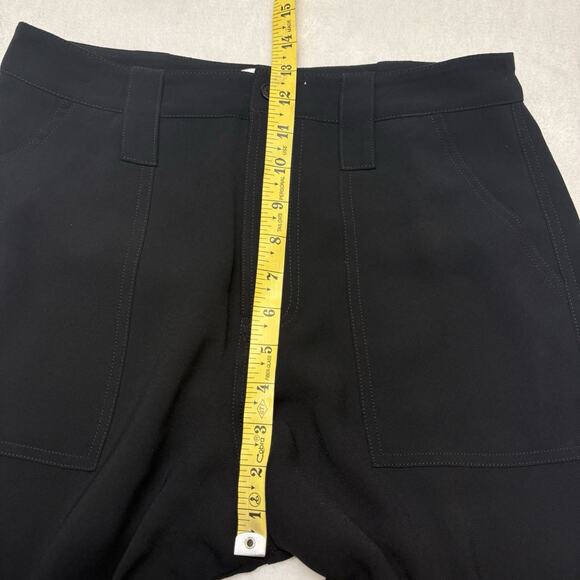 Trina Turk Barrier Islands Utility Cargo Jogger Pants Multi Pocket Black Size 4 - Picture 10 of 13